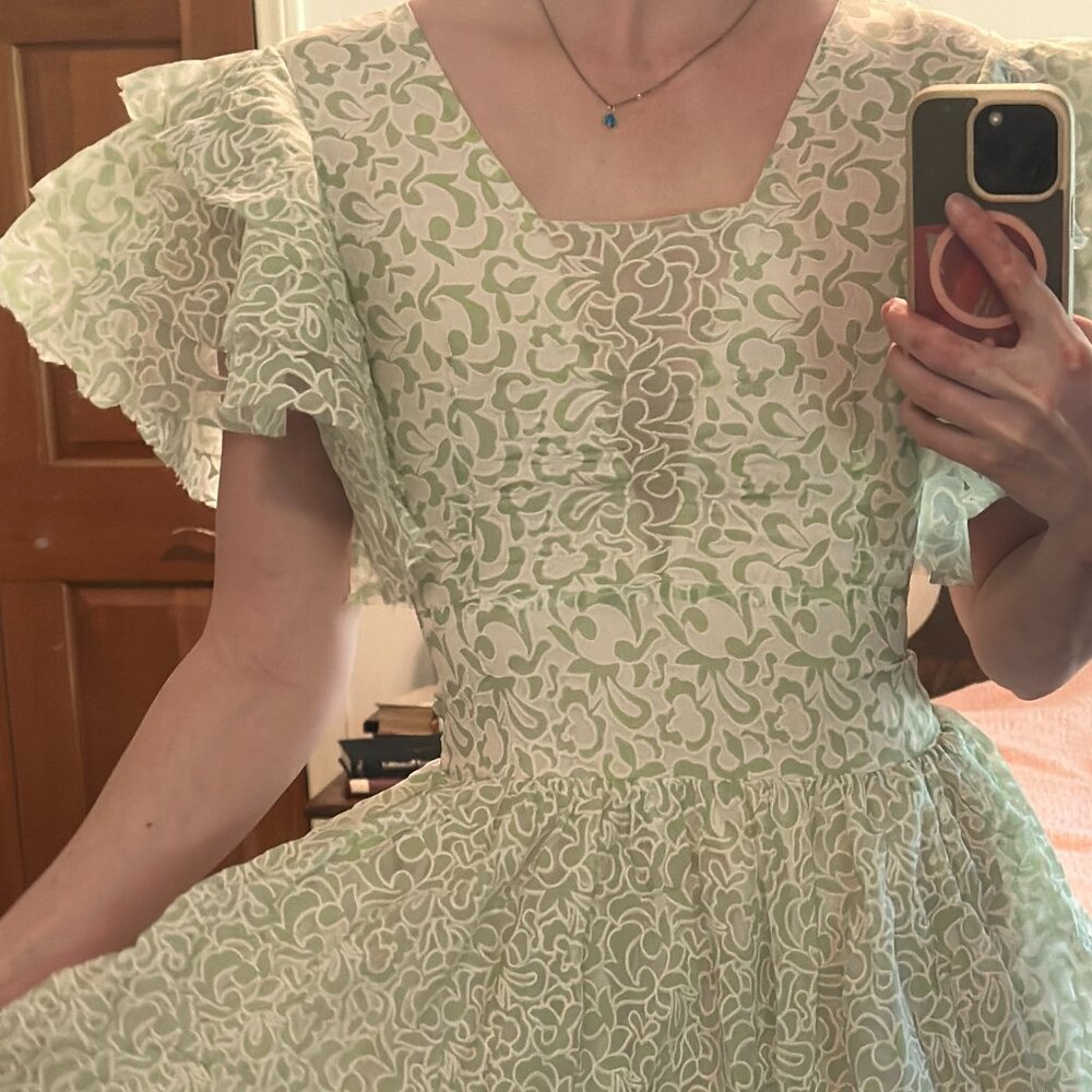 50s/60s Style Vintage Dress - Picture 6 of 9